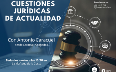 Cuestiones Jurídicas de Actualidad con Caracuel Abogados 15 septiembre 2026